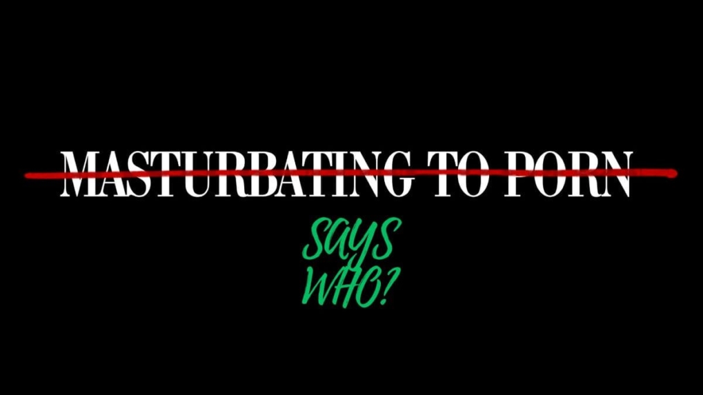 Nothing wrong with masturbating on porn
